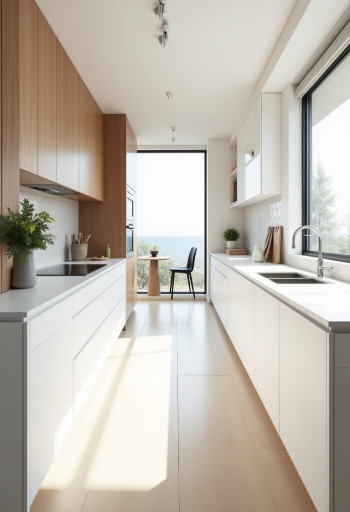 Straight Kitchen Design 1