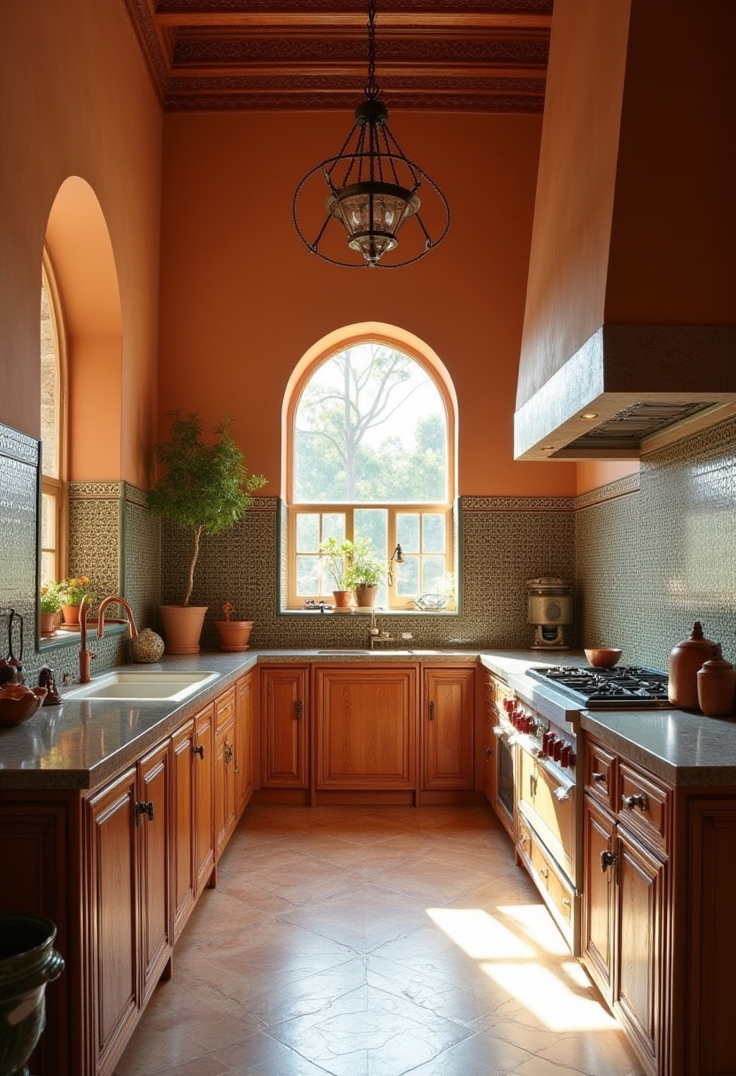 Straight Kitchen Design 22