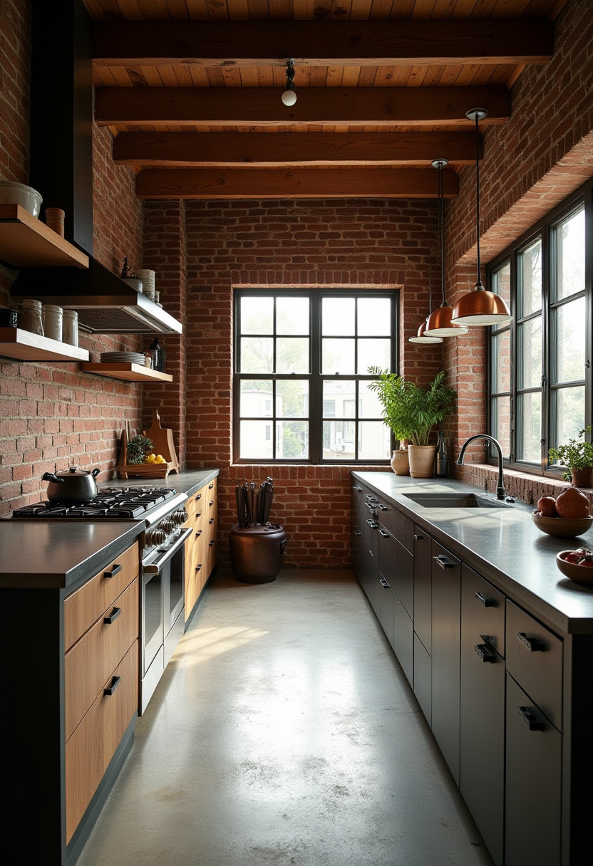 Straight Kitchen Design 3