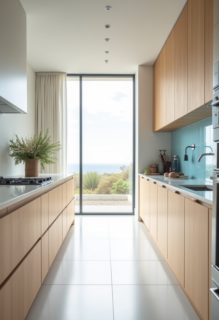 Straight Kitchen Design 5