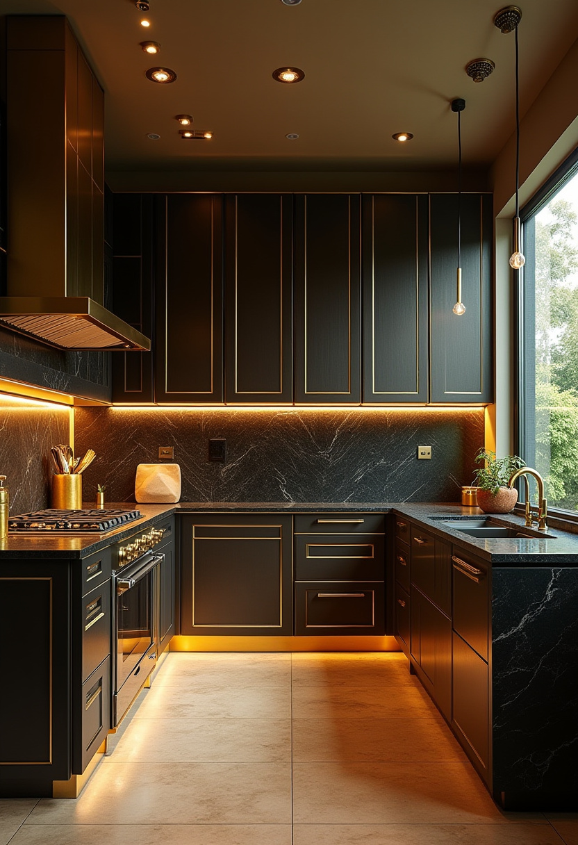 Straight Line Kitchen 12