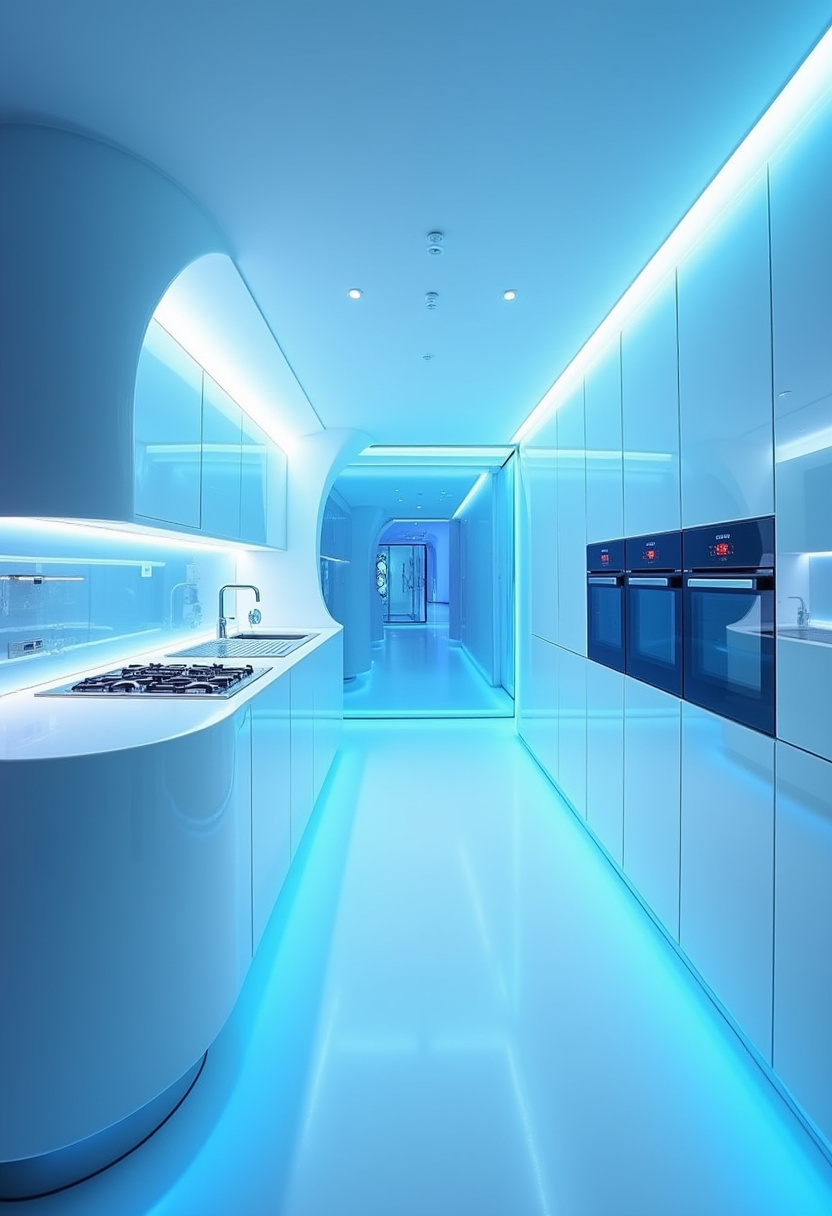 Straight Line Kitchen 15