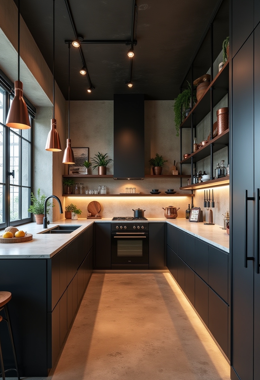 Straight Line Kitchen 2