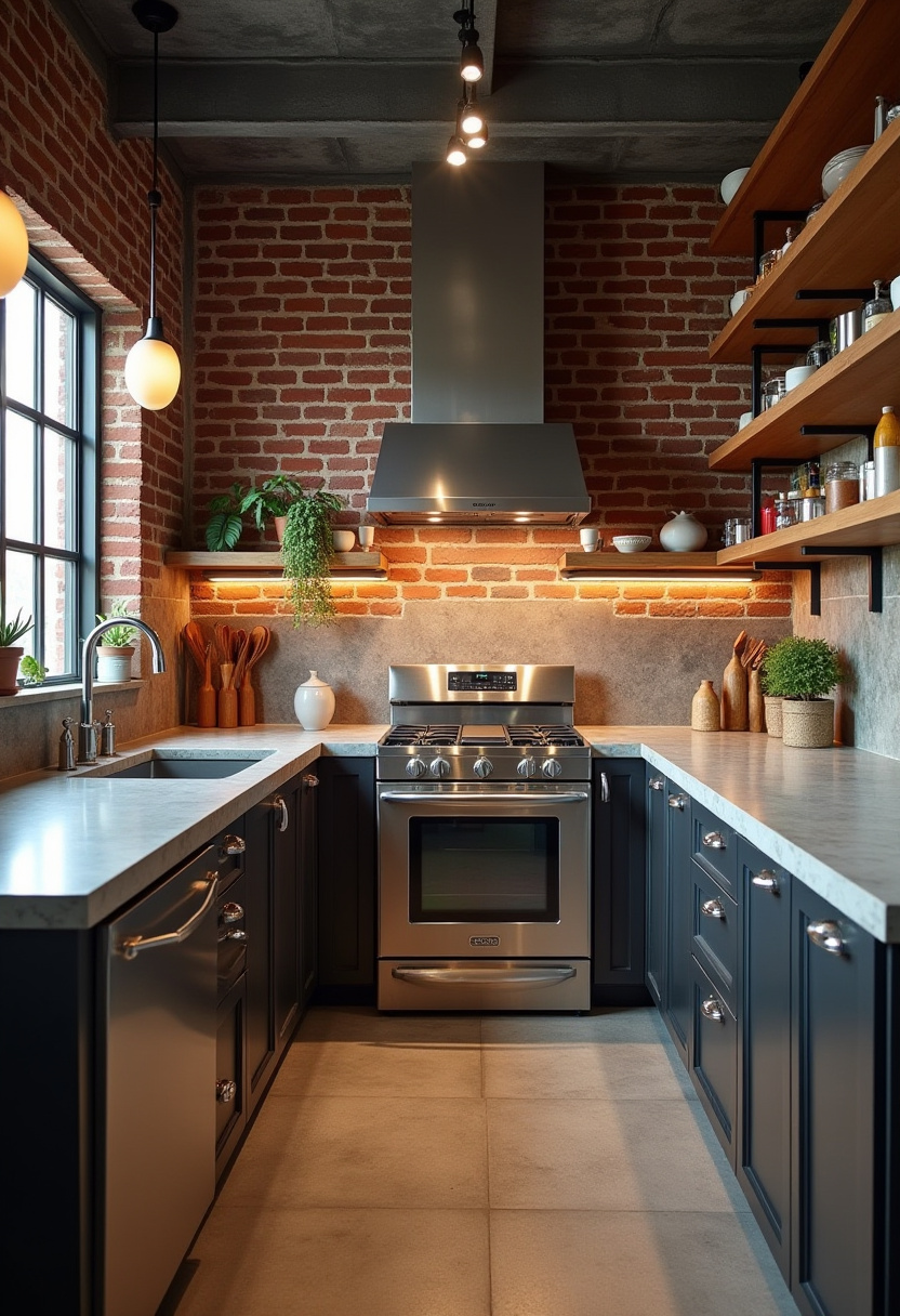 Straight Line Kitchen 22