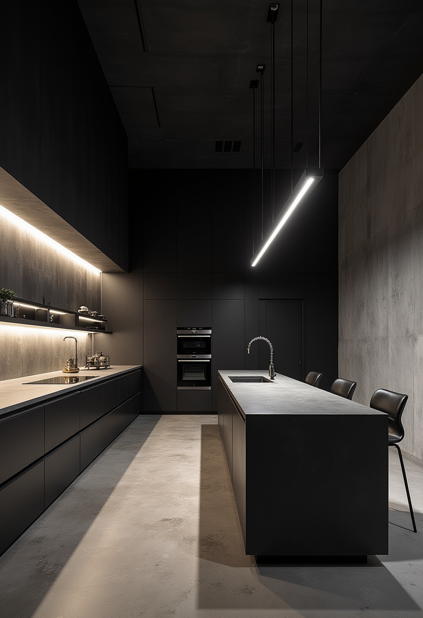 Straight Line Kitchen 23