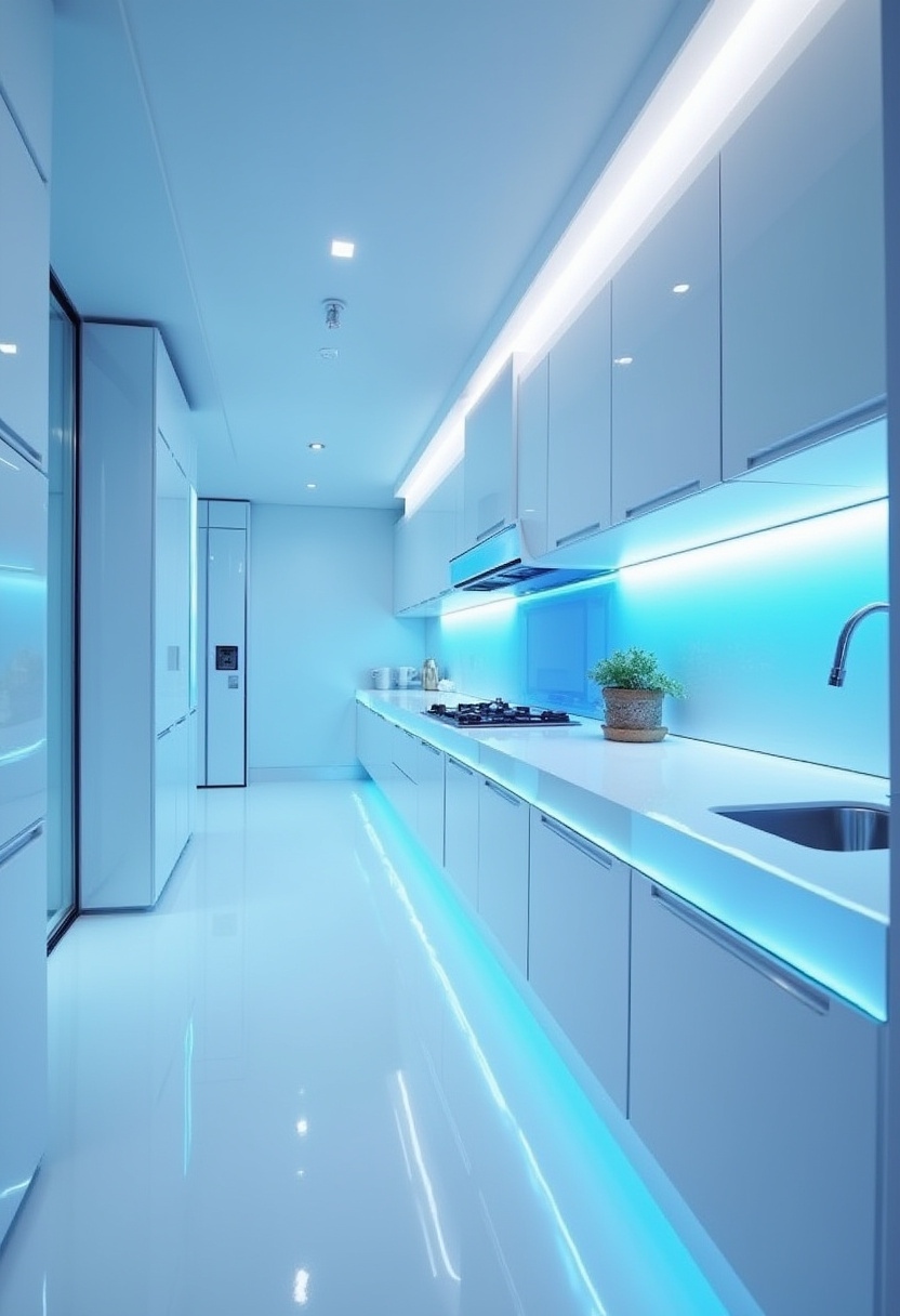 Straight Line Kitchen 27