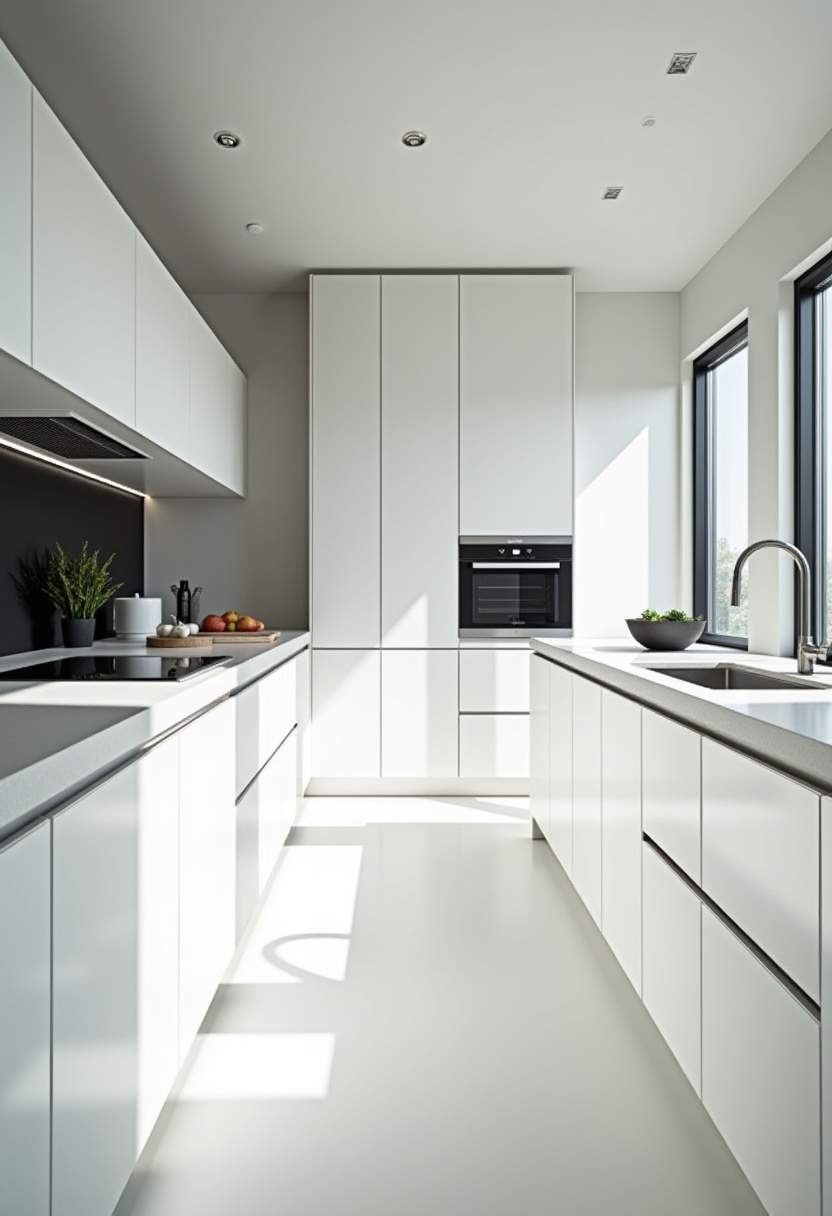 Straight Line Kitchen 5