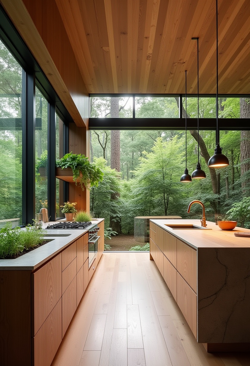 Straight Line Kitchen 7