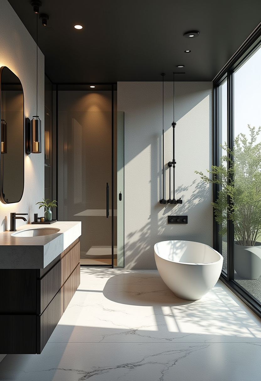 Stylish Bathroom Design 10