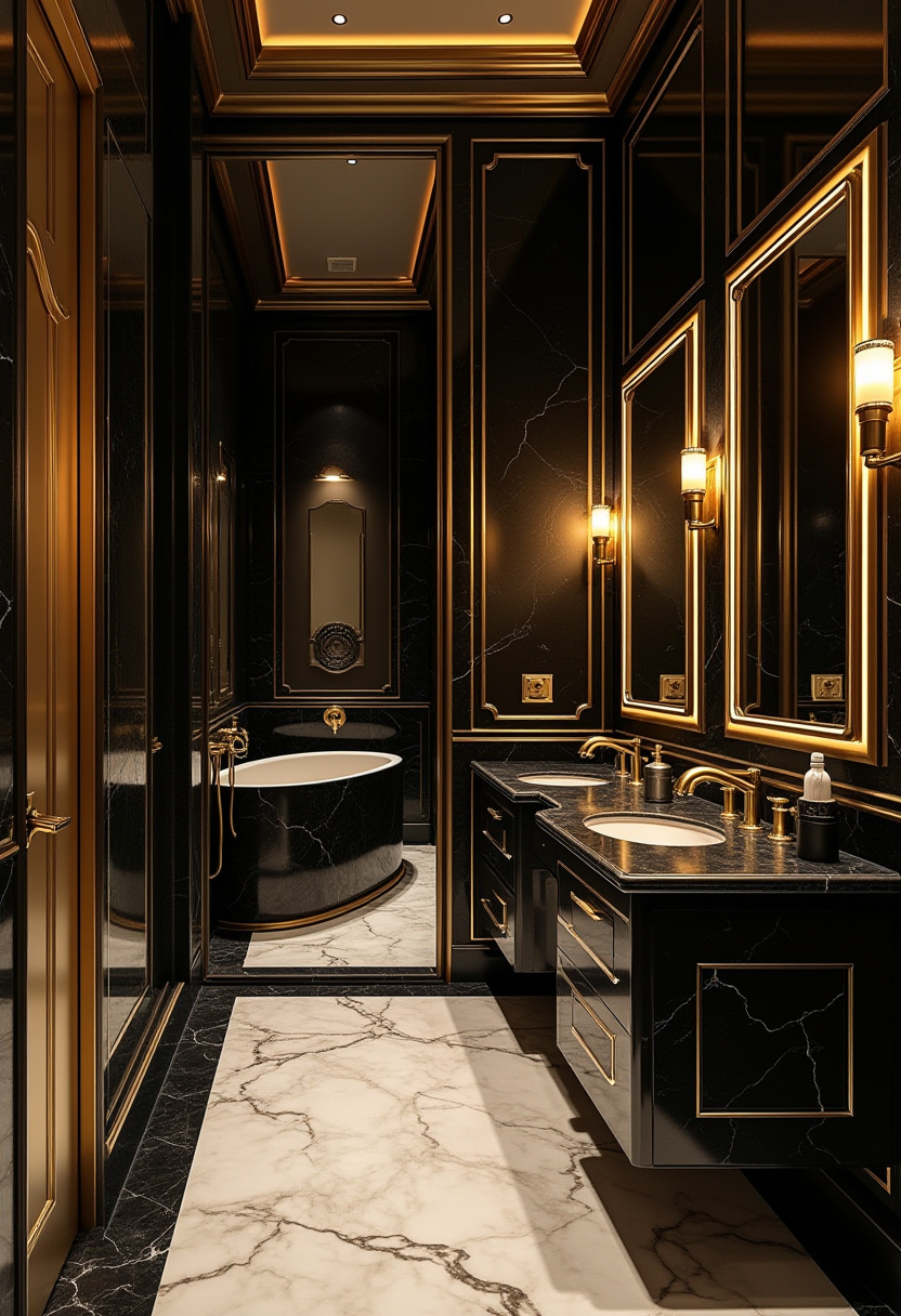 Stylish Bathroom Design 19