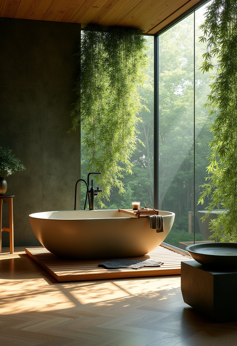 Japandi Bathroom Ideas 11
