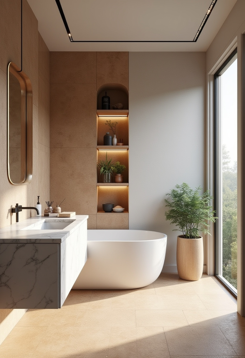Japandi Bathroom Ideas 18