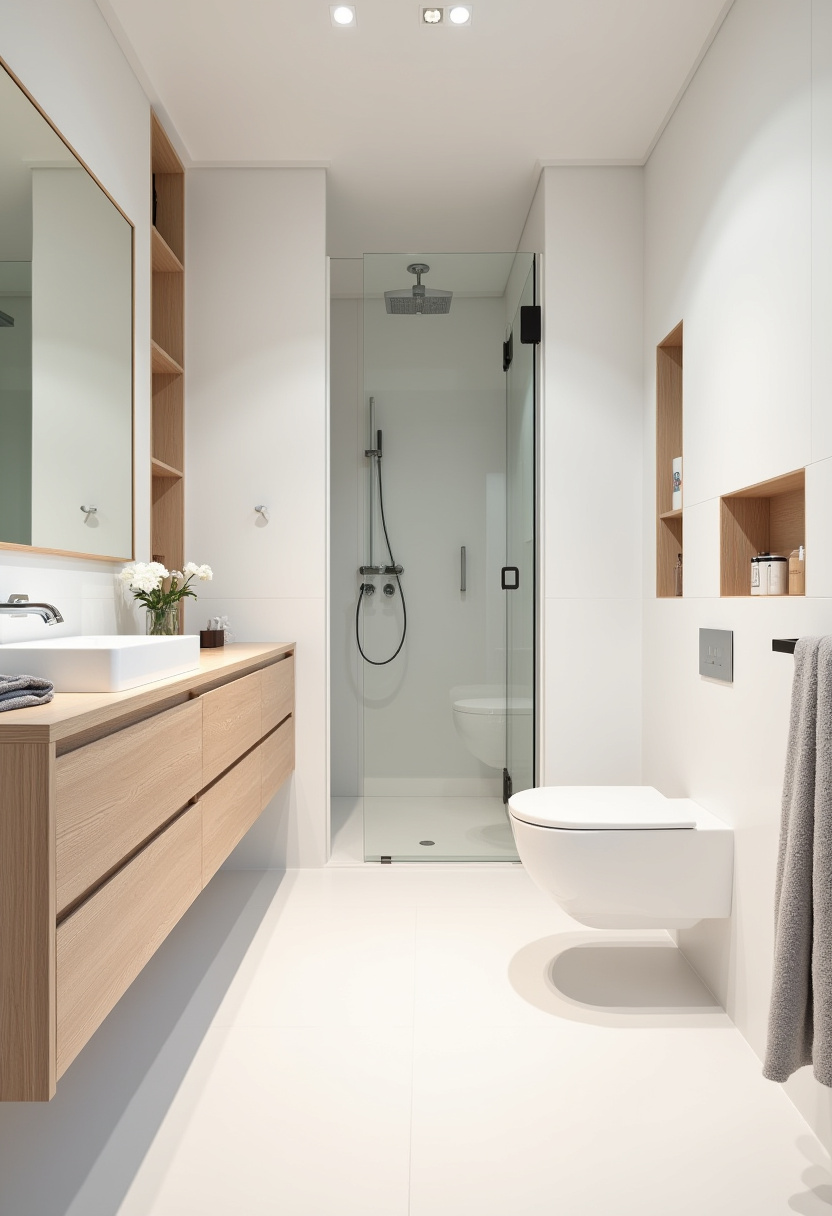 Japandi Bathroom Ideas 26