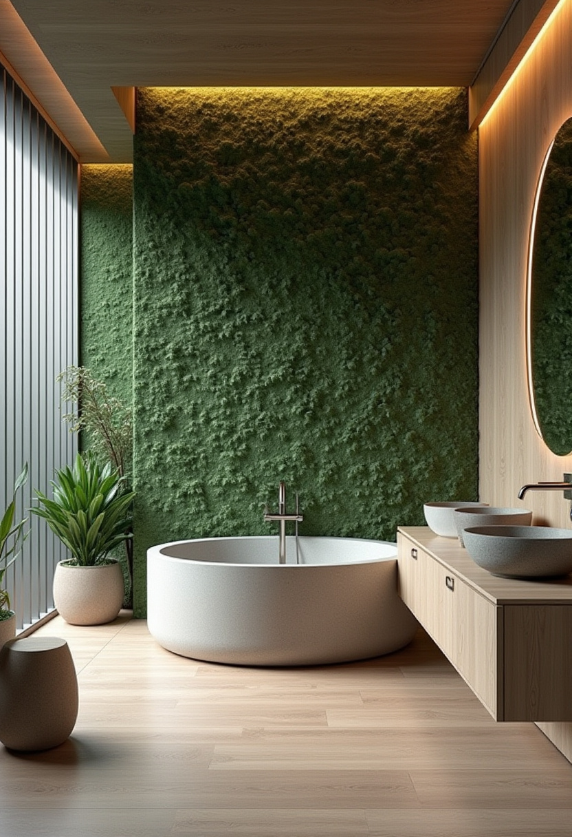 Japandi Bathroom Ideas 30